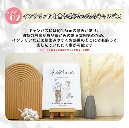 最終値下げ【活用画像あり】イーゼル／結婚式等に！ウェルカムボード 瑞々し